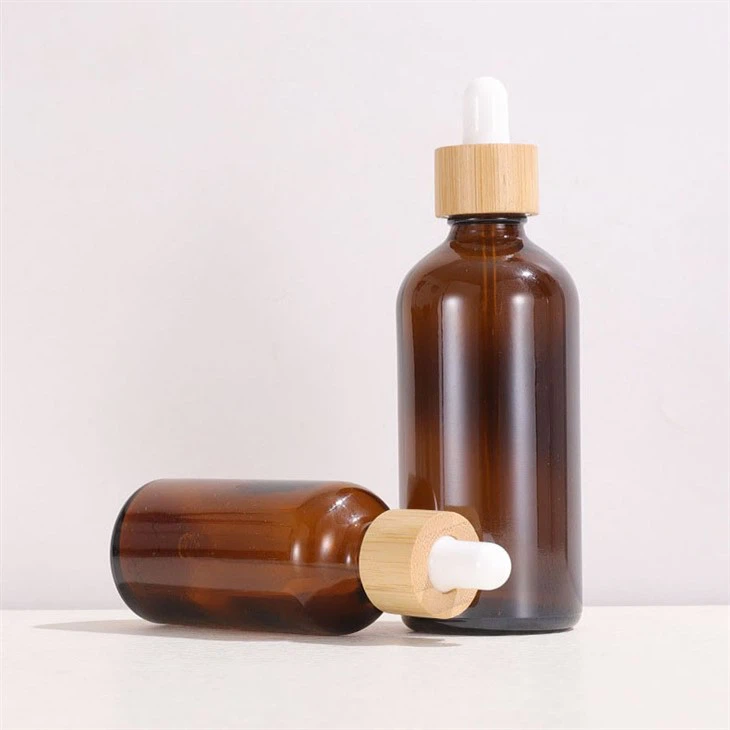 Amber Dropper Bottles