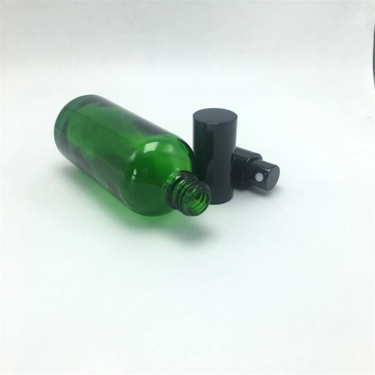 Green Glass Spray Bottles